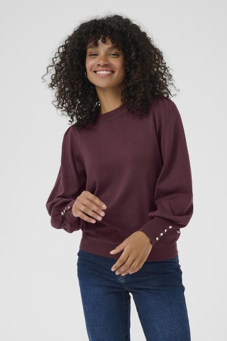 Hovedbilde KAlizza Round Neck Knit Pullover Buttons