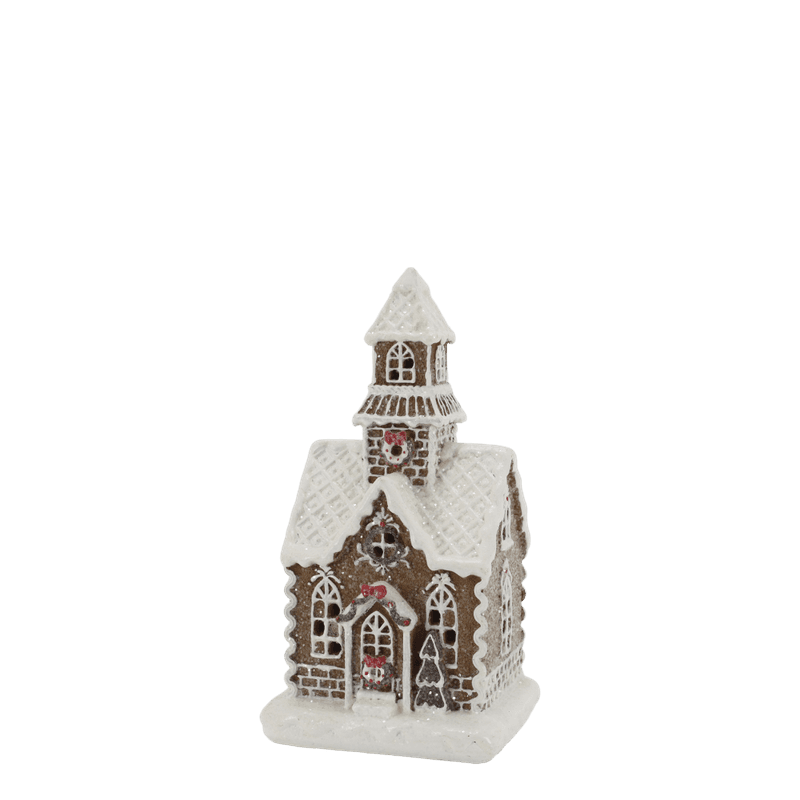 Noël Pepperkakehus m. LED