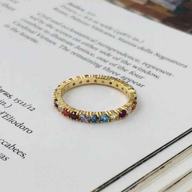 Hovedbilde Leah Ring 18K Gold Size 8