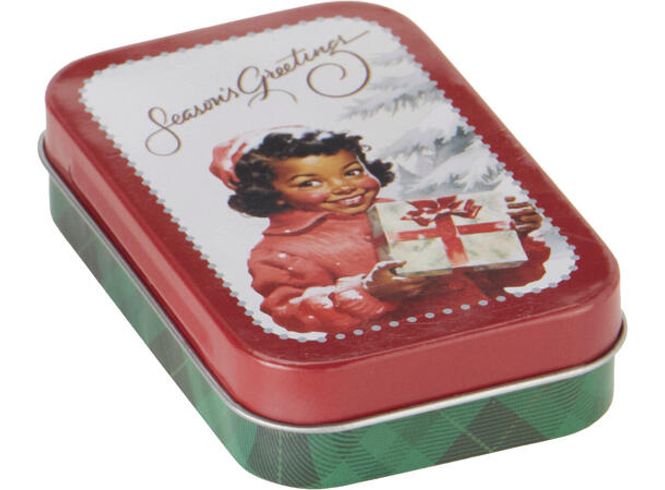 Hovedbilde Metallboks Julemotiv 10x6x2cm