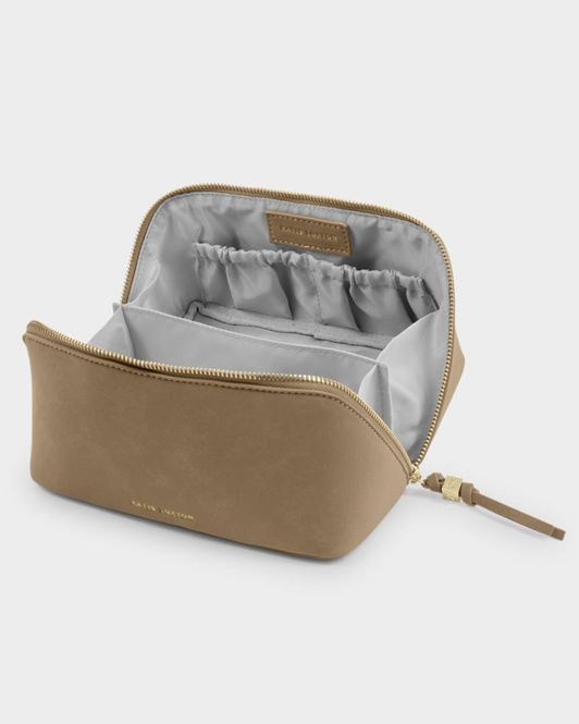 Hovedbilde SOHO MEDIUM MAKE UP / WASH BAG TAUPE