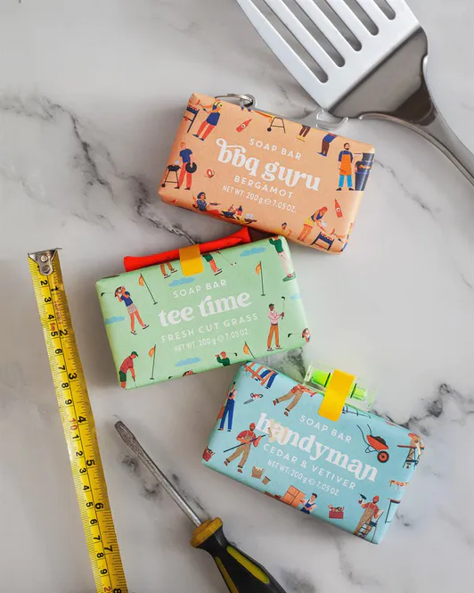 Hovedbilde Såpestykke med ekstragave - Leisure & Lather Soap ...