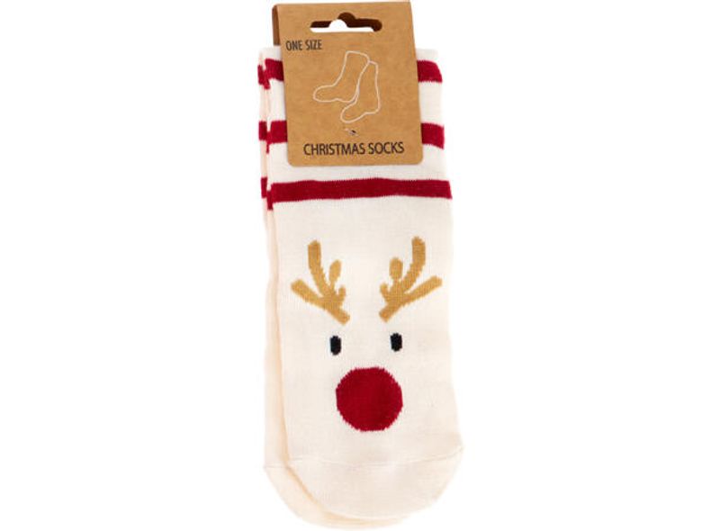 Sokk julemotiv 8 design One size
