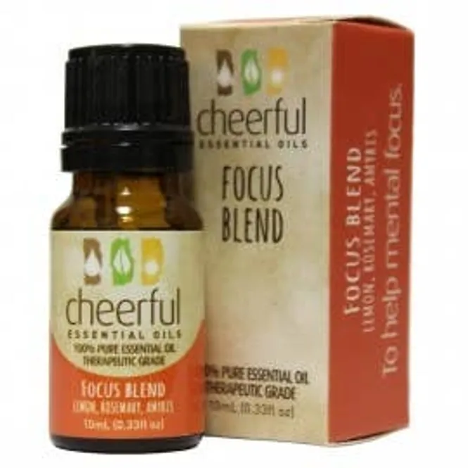 Hovedbilde Cheerful Essential Oil - Focus Blend