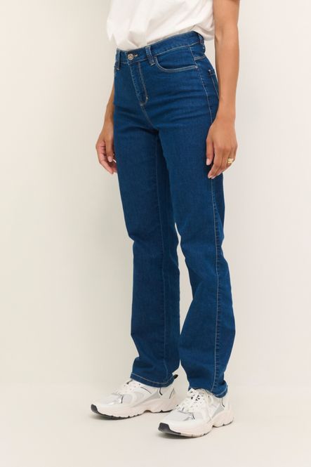 Hovedbilde Vicky Jeans straight - Medium blue washed denim