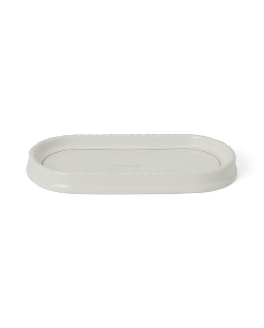 Hovedbilde Lexington Porcelain Oval Tray White/Beige