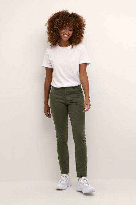 Hovedbilde Lea 7/8 Chino Pant - Forest Night