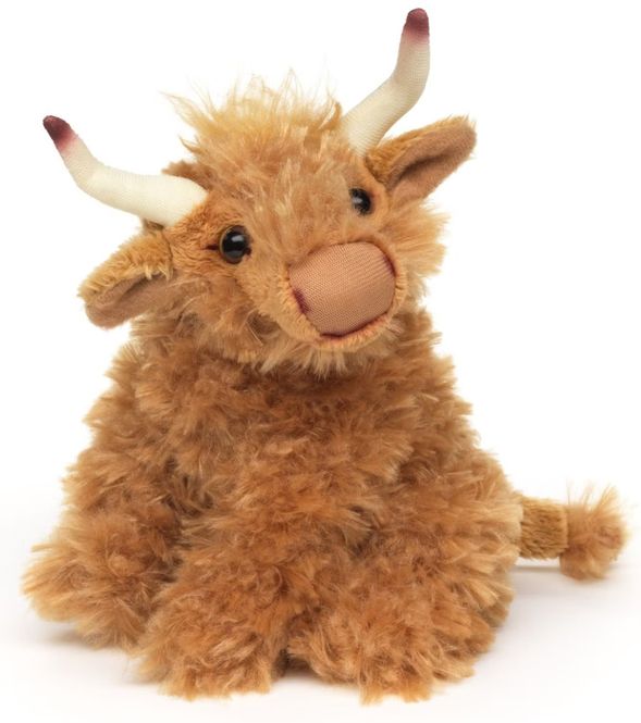Hovedbilde Sittende skotsk Highland cow